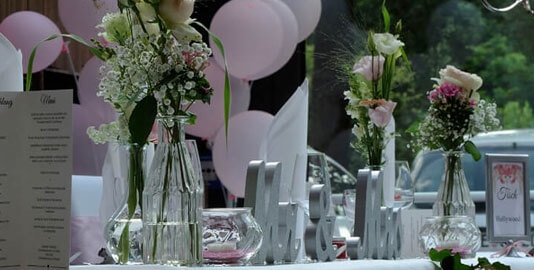 Hochzeitsfeier im Hotel zur Heideblüte