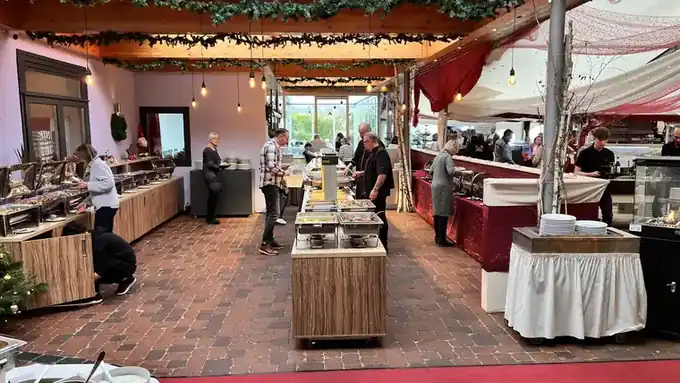Familien-Weihnachtsessen
